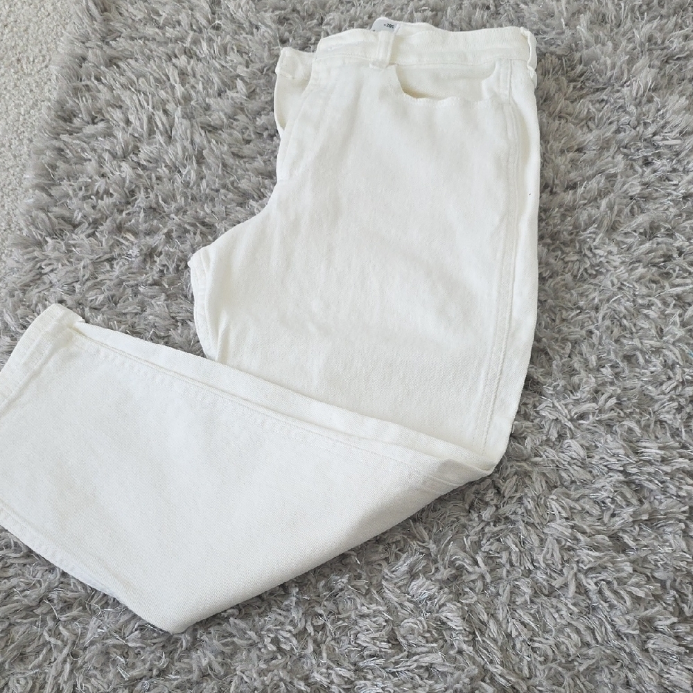 Hollister Women's White Jeans